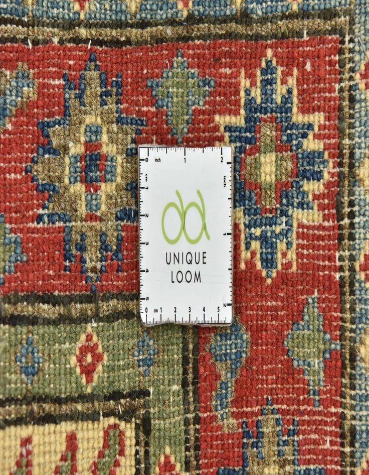 Detail image of  3' 3 x 4' 9  Hand Knotted Kazak Rug