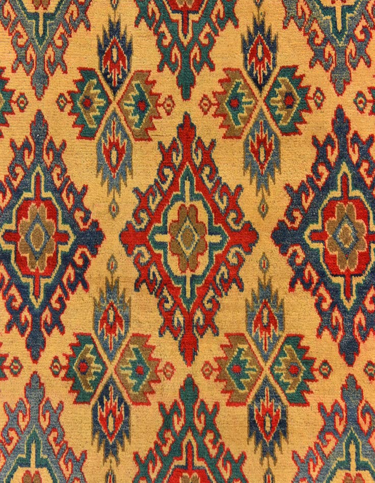 Detail image of  5' x 7'  Hand Knotted Kazak Rug