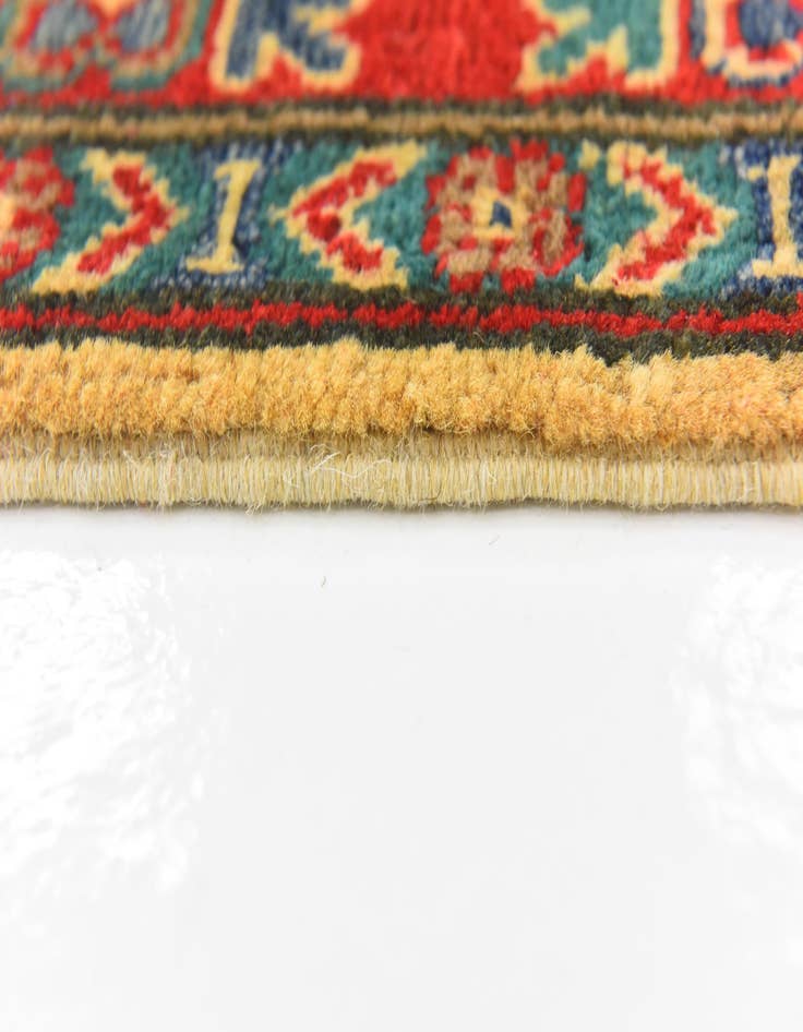 Detail image of  5' x 7'  Hand Knotted Kazak Rug