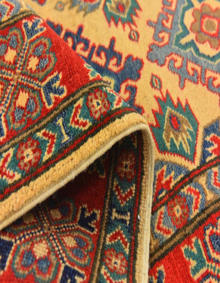 Detail image of  5' x 7'  Hand Knotted Kazak Rug