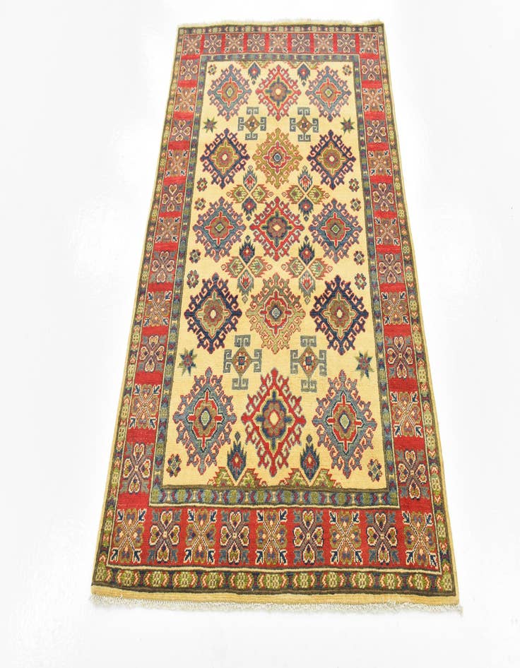 Detail image of  4' x 6'  Hand Knotted Kazak Rug