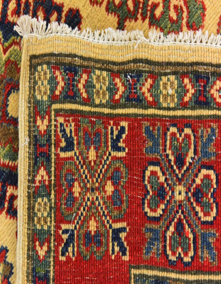 Detail image of  4' x 6'  Hand Knotted Kazak Rug