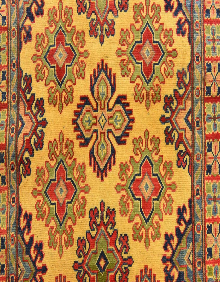 Detail image of  3' 1 x 5'  Hand Knotted Kazak Rug