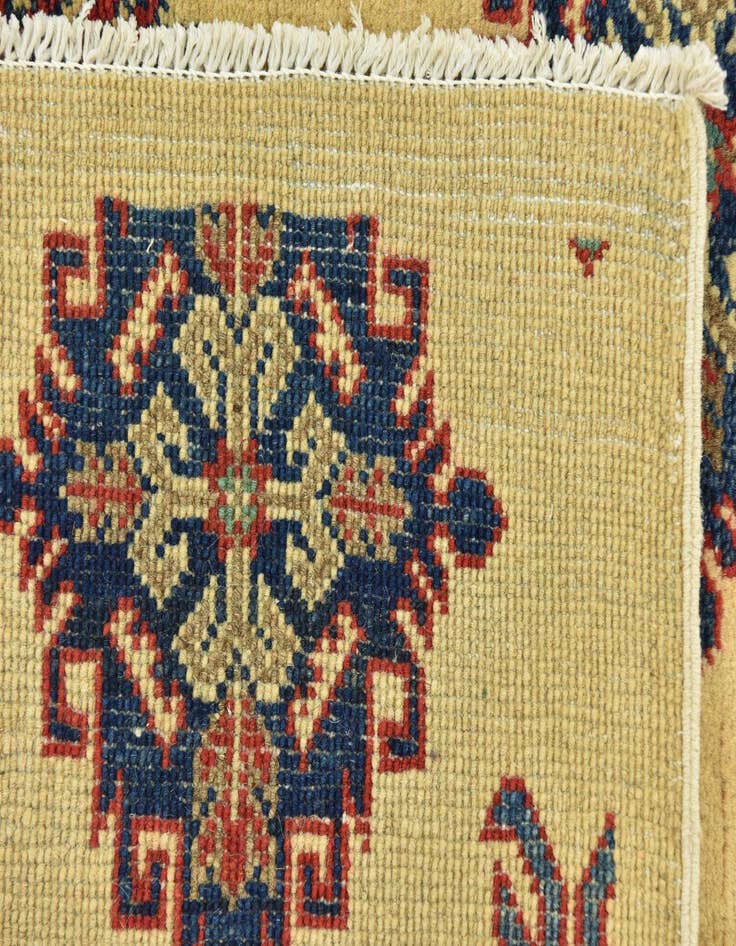 Detail image of  5' 7 x 8'  Hand Knotted Kazak Rug
