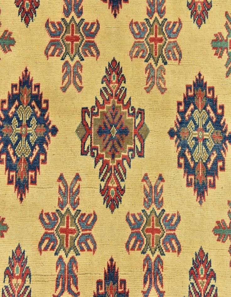 Detail image of  5' 7 x 8'  Hand Knotted Kazak Rug