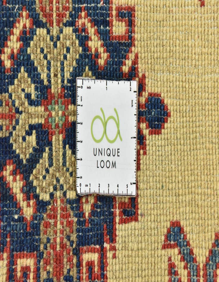 Detail image of  5' 7 x 8'  Hand Knotted Kazak Rug
