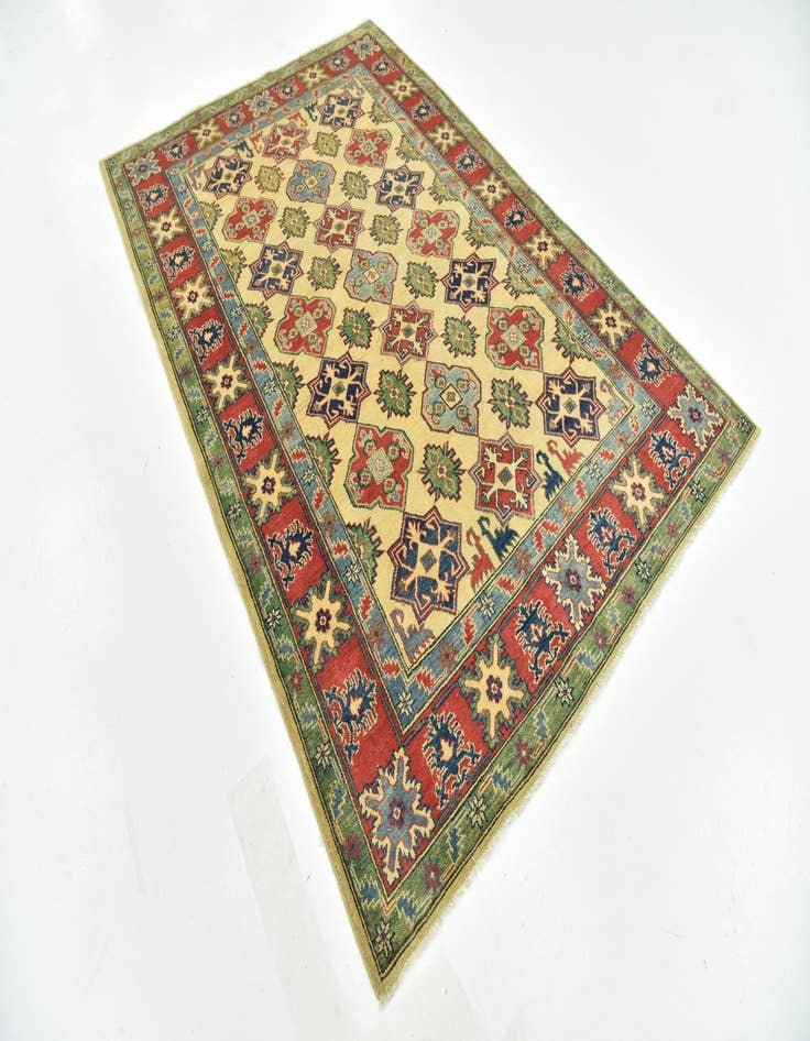 Detail image of  6' 10 x 8' 9  Hand Knotted Kazak Rug