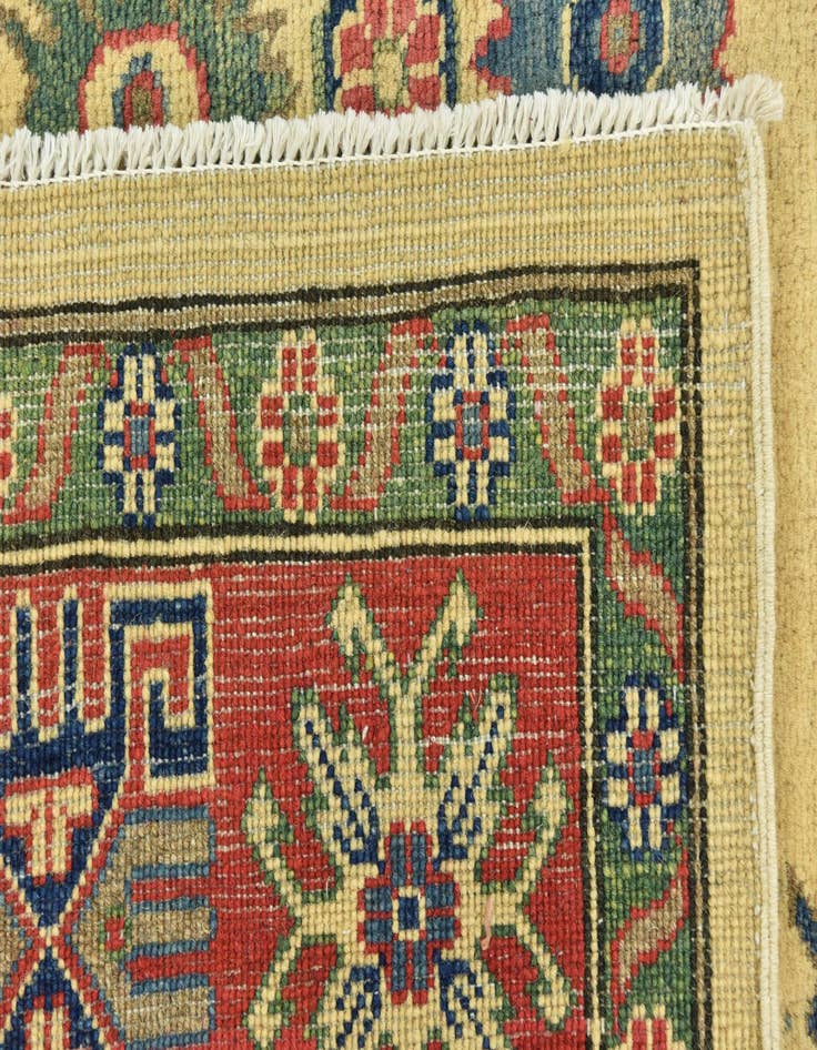 Detail image of  6' 2 x 9' 4  Hand Knotted Kazak Rug