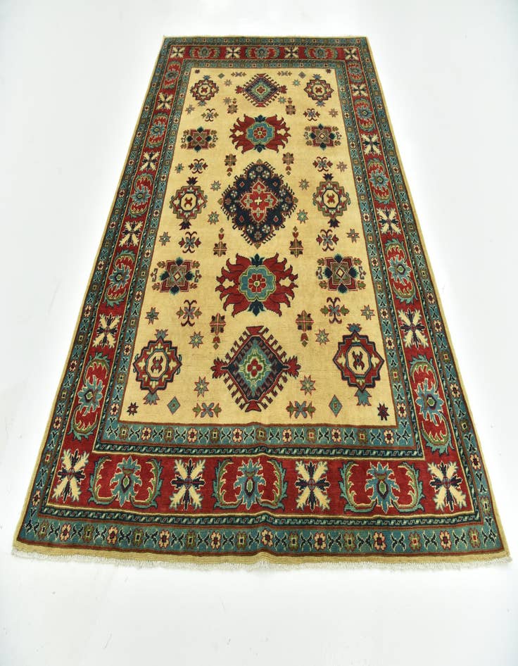 Detail image of  6' 7 x 9' 3  Hand Knotted Kazak Rug