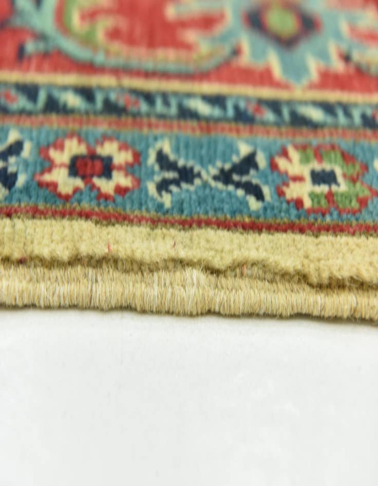 Detail image of  6' 7 x 9' 3  Hand Knotted Kazak Rug