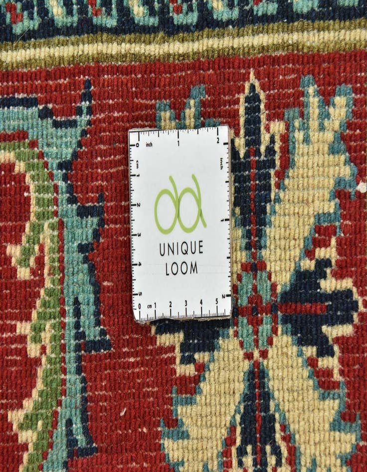 Detail image of  6' 7 x 9' 3  Hand Knotted Kazak Rug