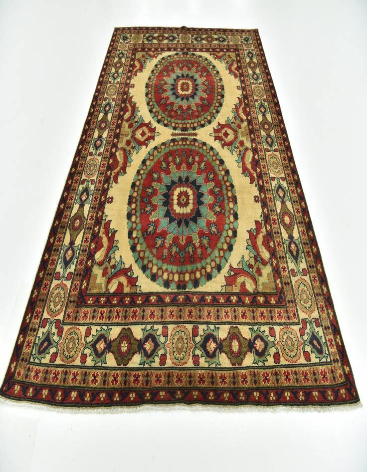 Detail image of  6' 6 x 9' 6  Hand Knotted Kazak Rug