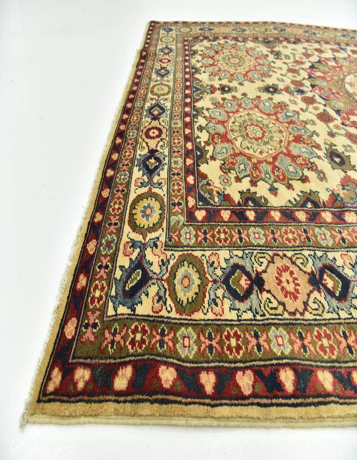 Detail image of  6' 7 x 10' 2  Hand Knotted Kazak Rug