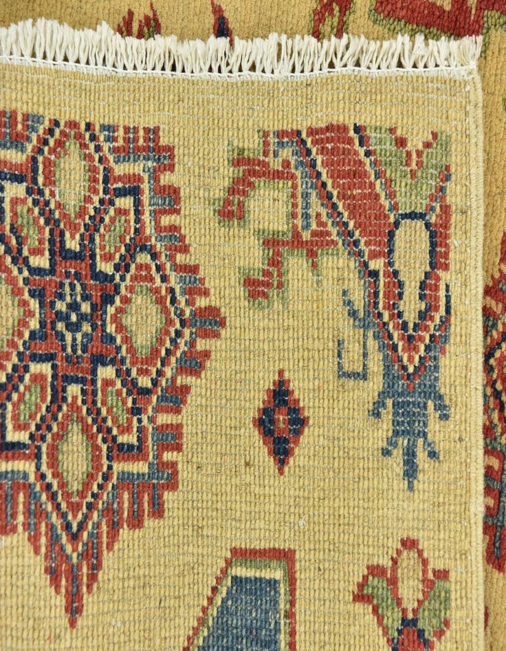 Detail image of  6' 7 x 9' 9  Hand Knotted Kazak Rug