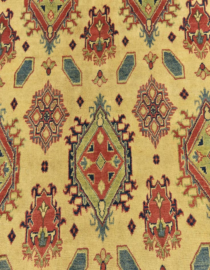 Detail image of  6' 7 x 9' 9  Hand Knotted Kazak Rug