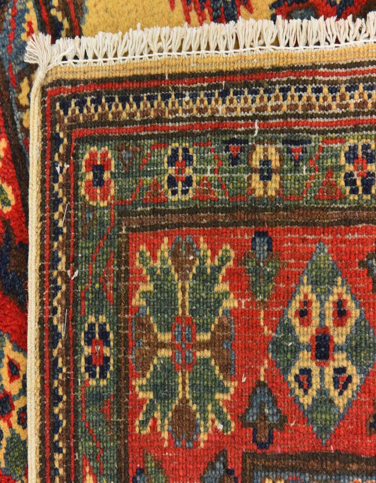 Detail image of  5' x 7'  Hand Knotted Kazak Rug