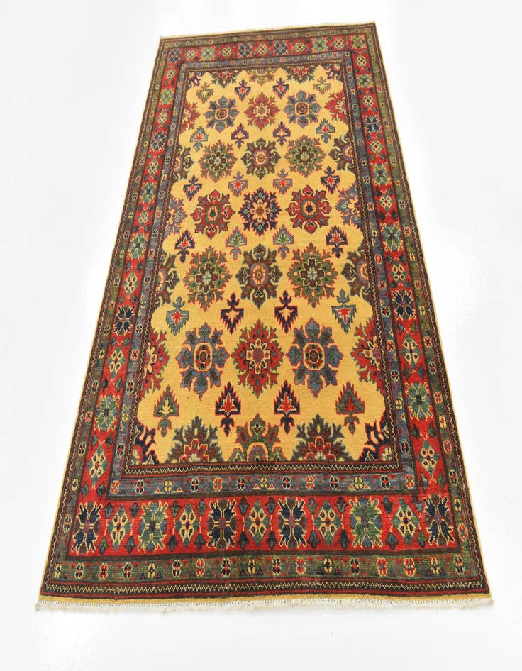 Detail image of  5' x 7'  Hand Knotted Kazak Rug