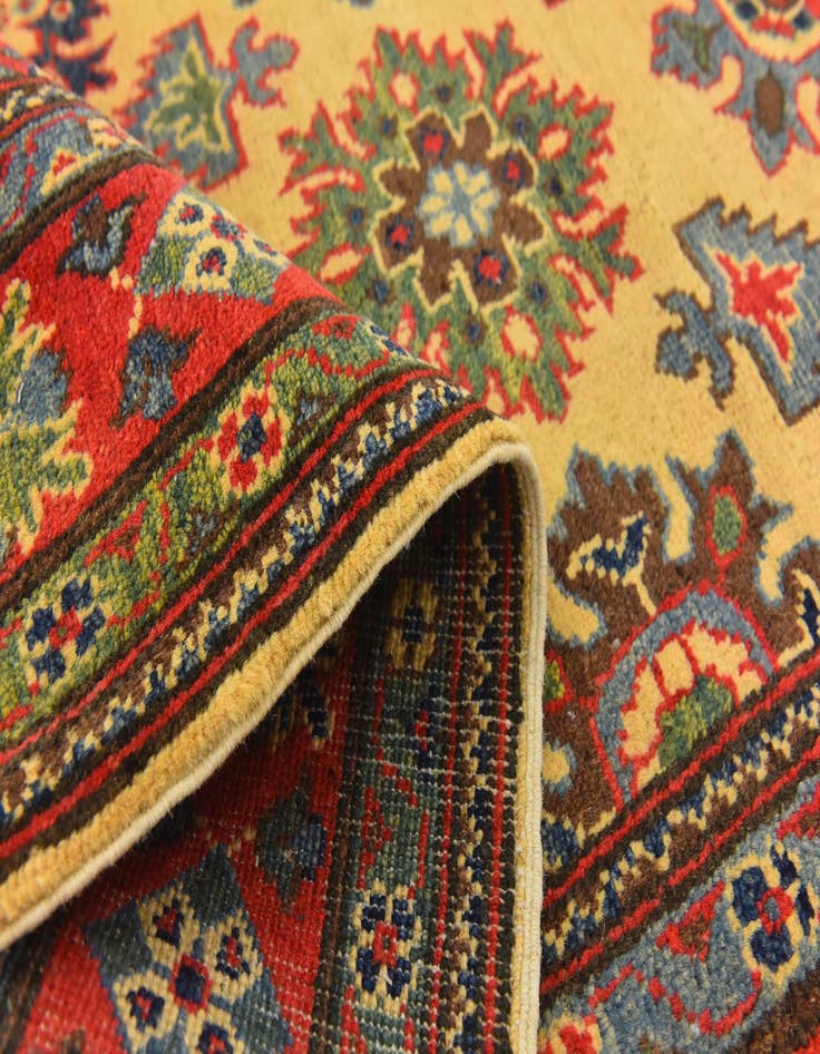 Detail image of  5' x 7'  Hand Knotted Kazak Rug