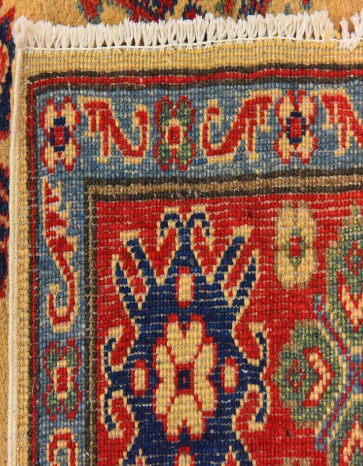 Detail image of  5' 11 x 8' 10  Hand Knotted Kazak Rug