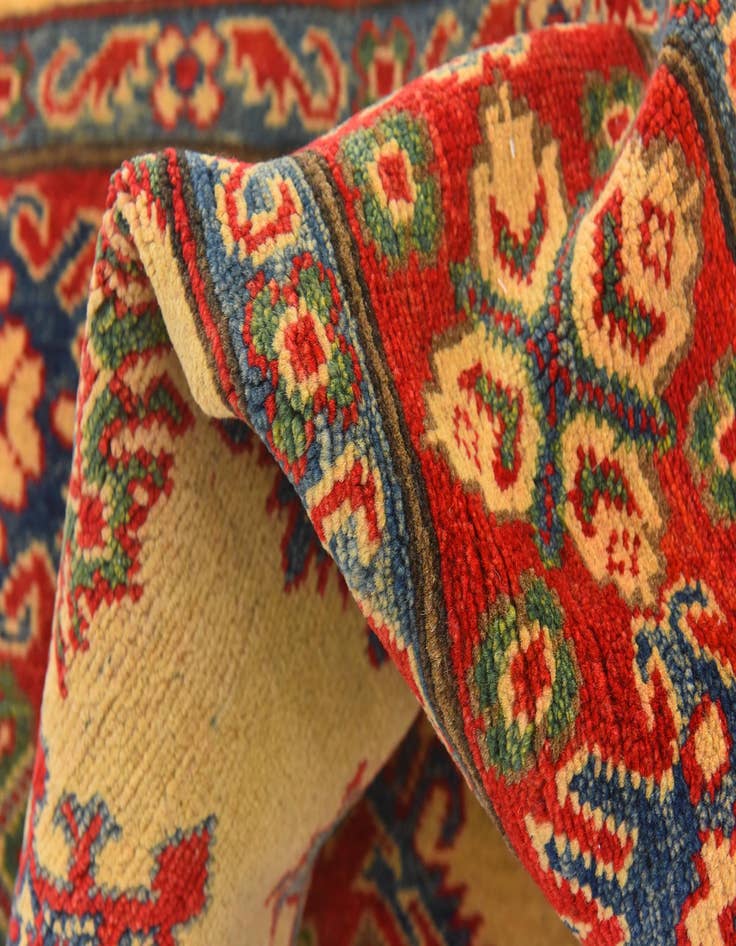 Detail image of  5' 11 x 8' 10  Hand Knotted Kazak Rug