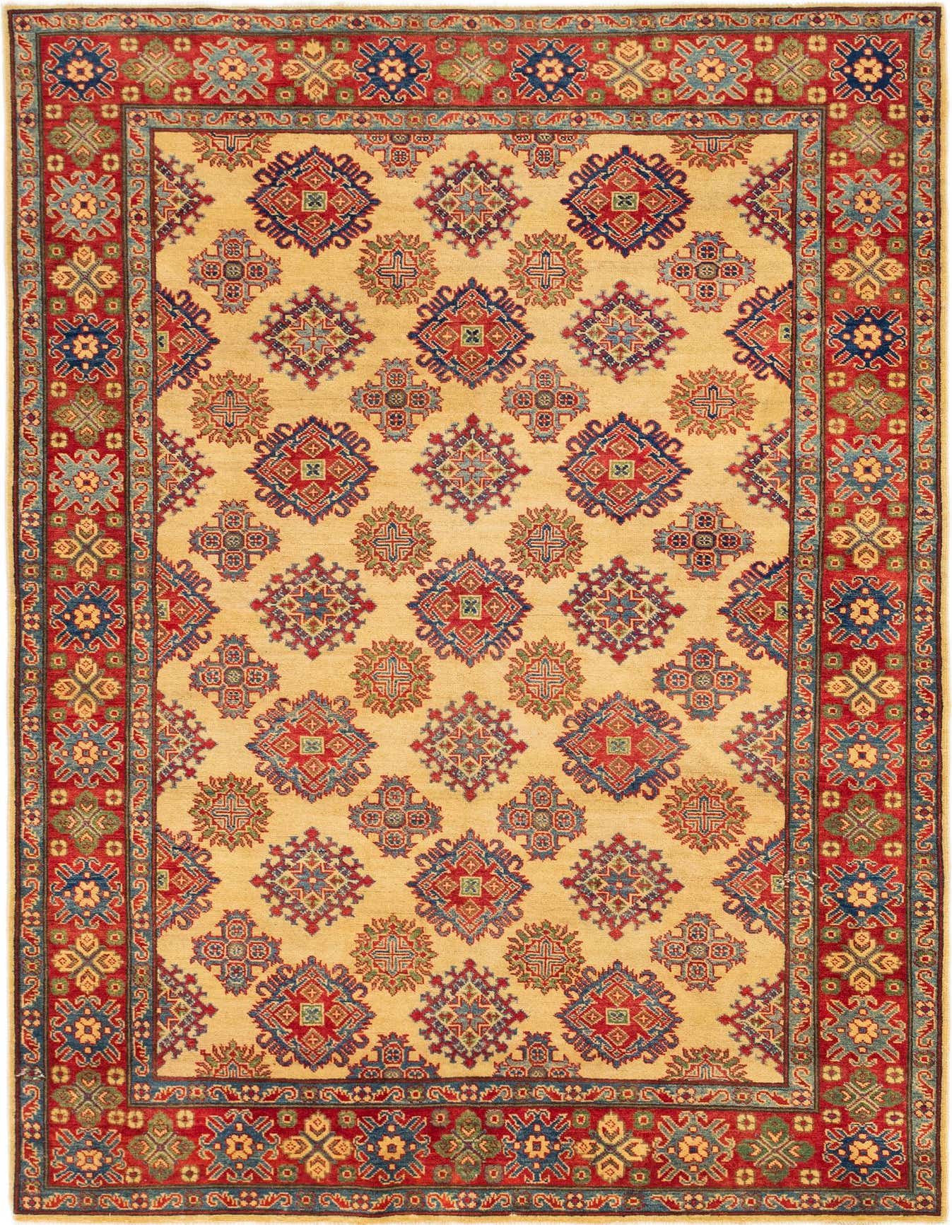 Primary image  5' 11 x 8' 10  Hand Knotted Kazak Rug