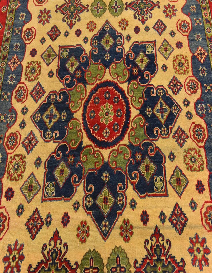 Detail image of  6' 8 x 10' 1  Hand Knotted Kazak Rug