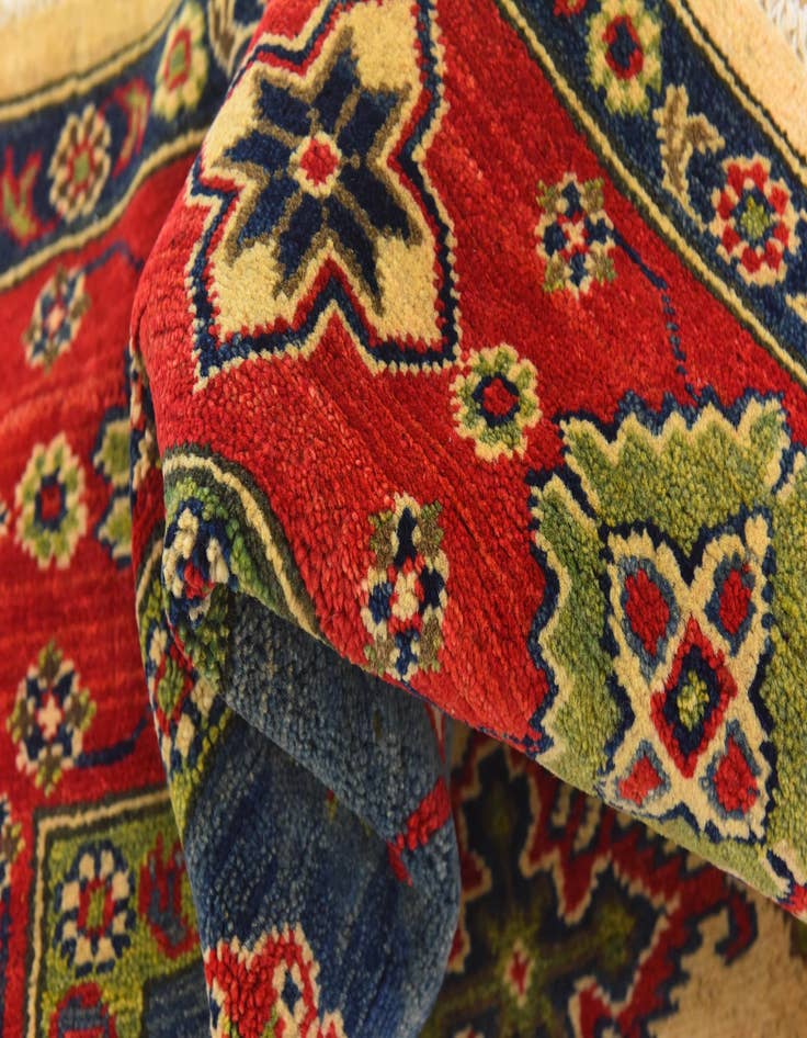 Detail image of  6' 8 x 10' 1  Hand Knotted Kazak Rug