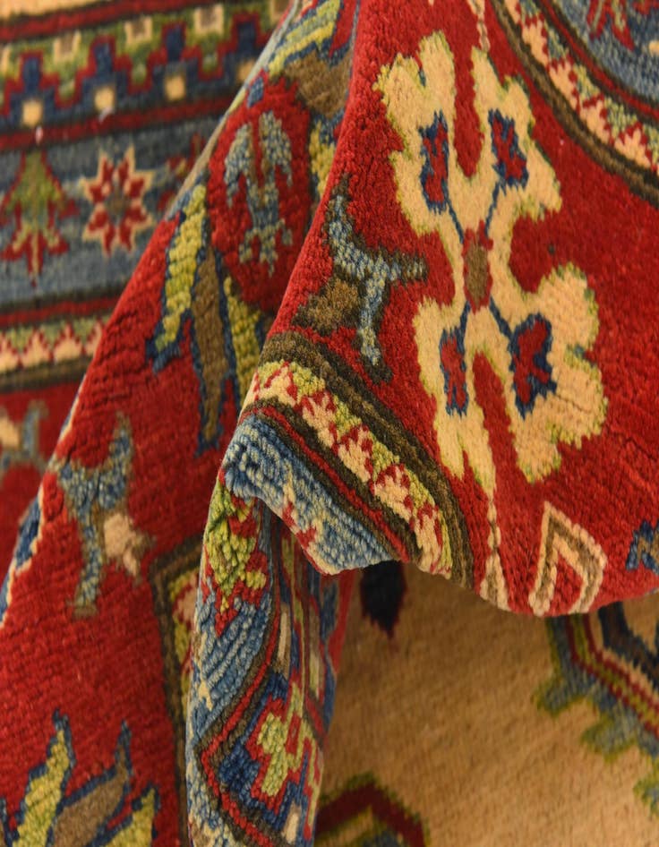 Detail image of  9' 1 x 11' 10  Hand Knotted Kazak Rug