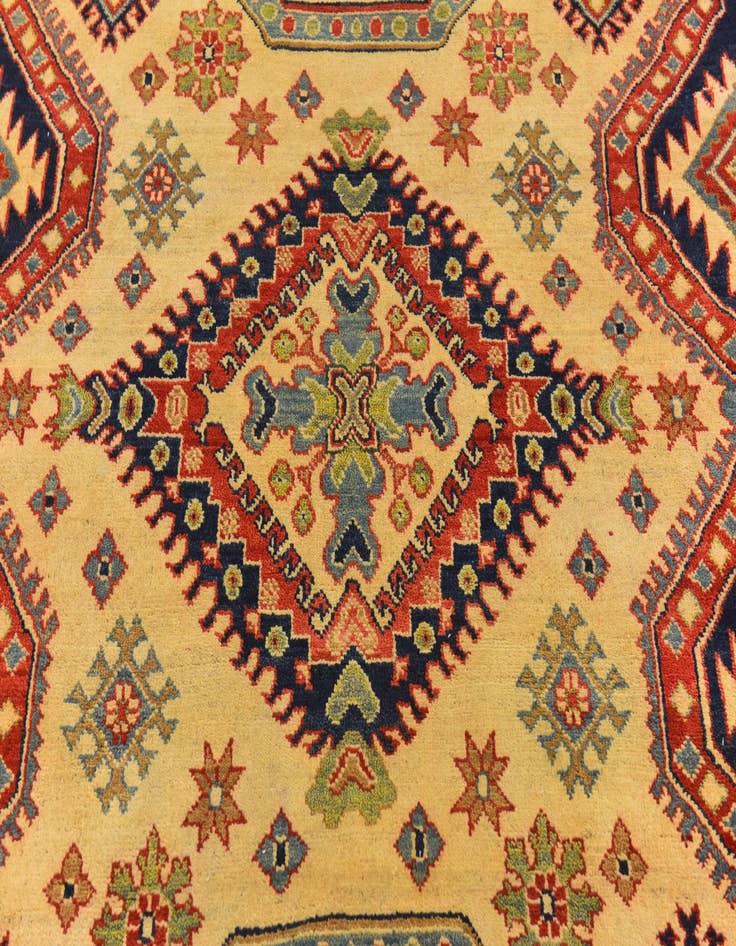 Detail image of  6' 1 x 9' 7  Hand Knotted Kazak Rug
