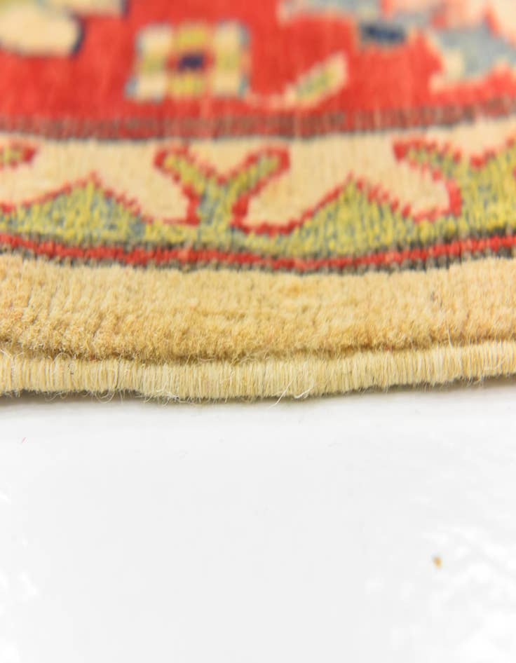 Detail image of  6' 1 x 9' 7  Hand Knotted Kazak Rug