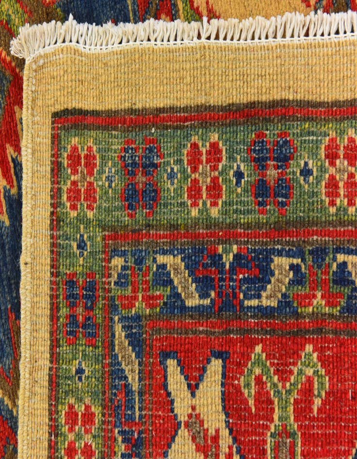 Detail image of  6' 8 x 9' 8  Hand Knotted Kazak Rug