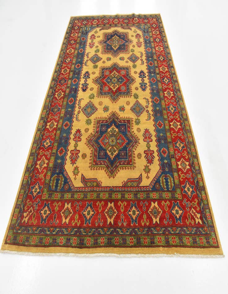 Detail image of  6' 8 x 9' 8  Hand Knotted Kazak Rug