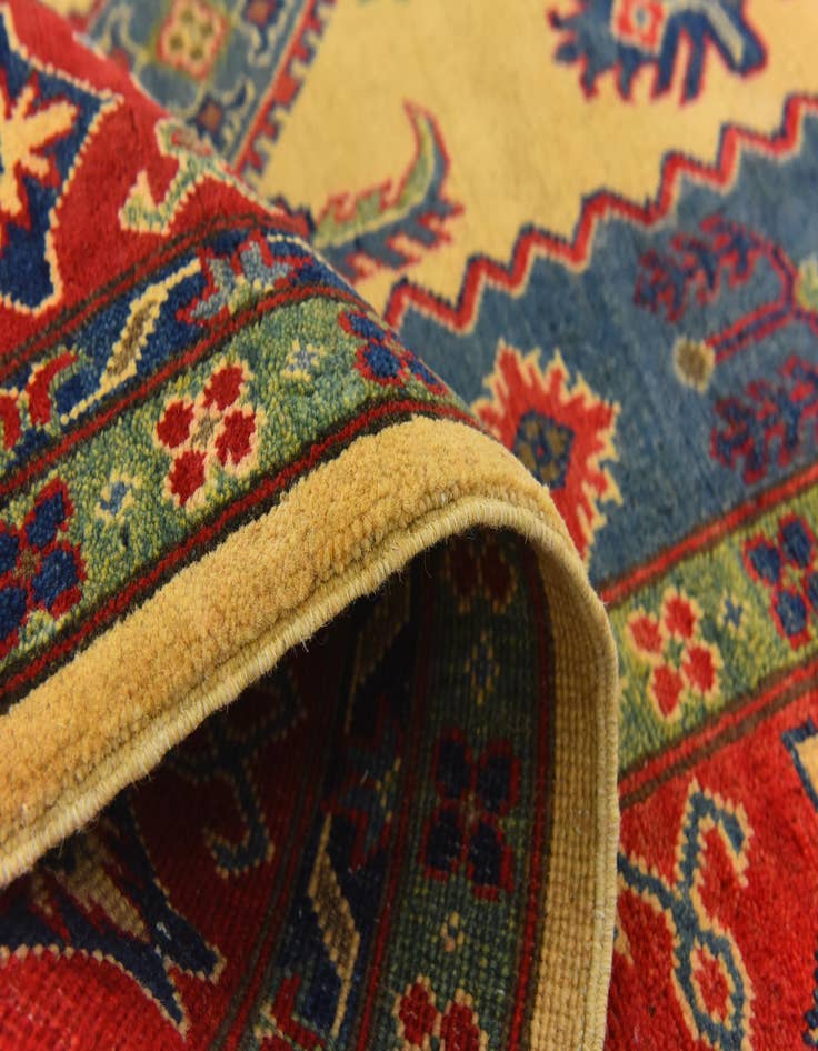 Detail image of  6' 8 x 9' 8  Hand Knotted Kazak Rug