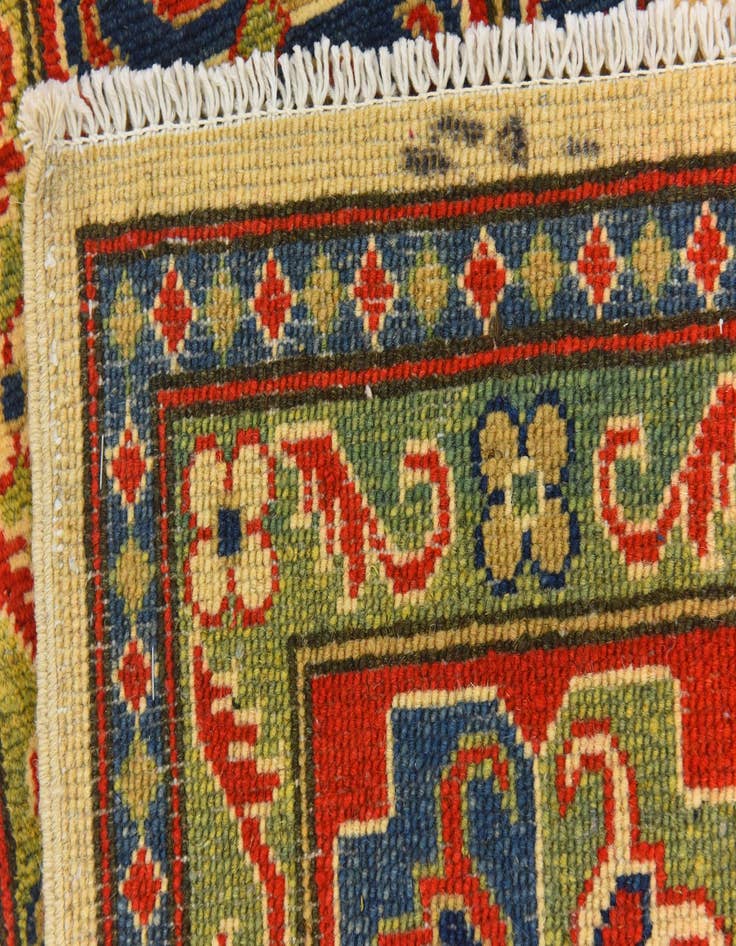 Detail image of  6' 2 x 8' 10  Hand Knotted Kazak Rug