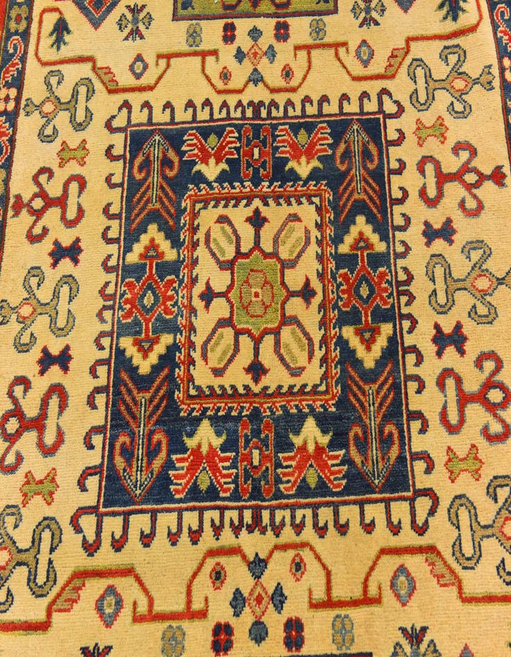 Detail image of  6' 2 x 8' 10  Hand Knotted Kazak Rug