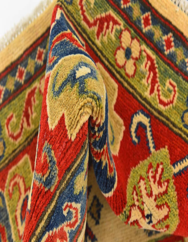 Detail image of  6' 2 x 8' 10  Hand Knotted Kazak Rug