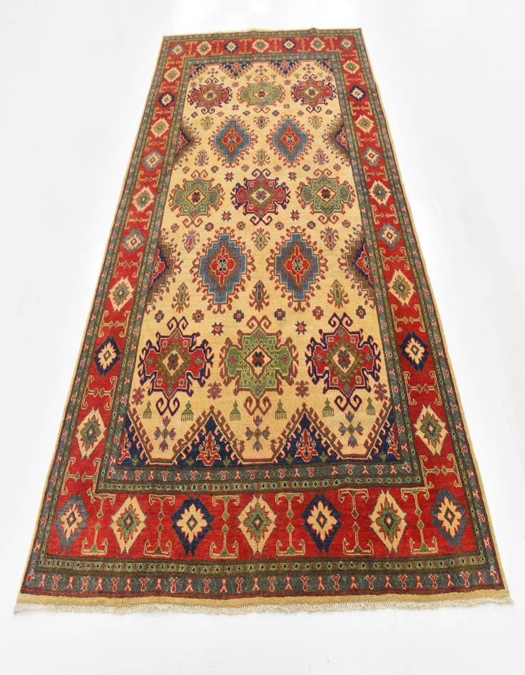 Detail image of  5' 10 x 9' 2  Hand Knotted Kazak Rug