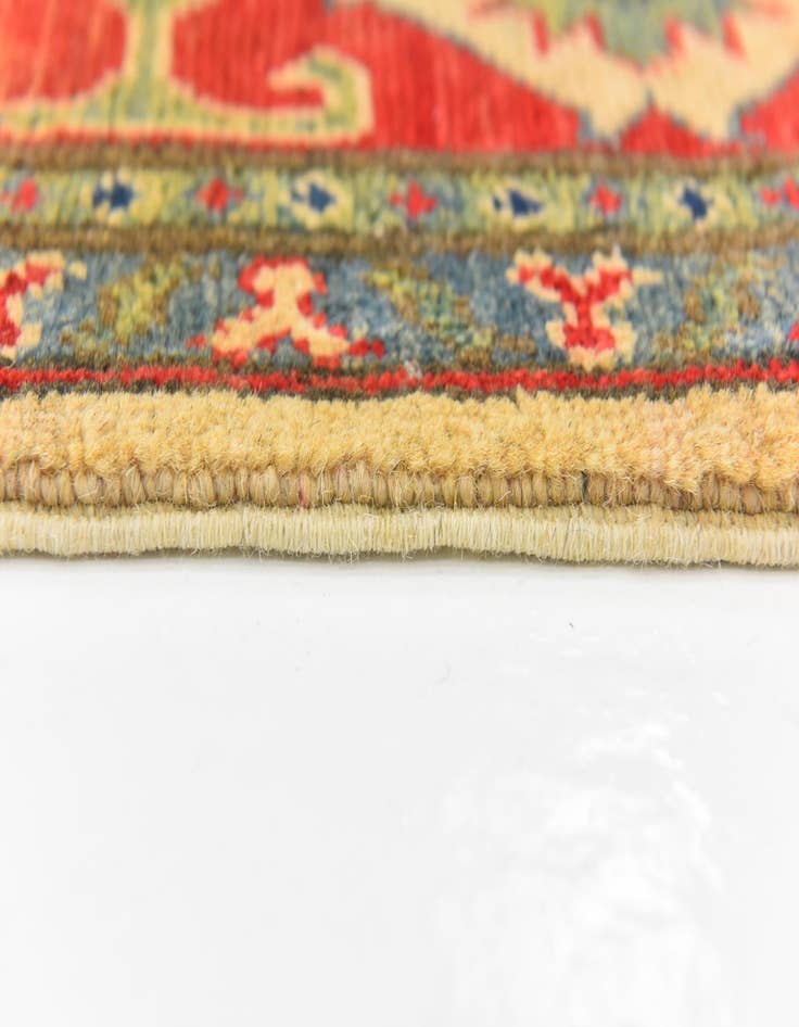 Detail image of  5' 10 x 9' 2  Hand Knotted Kazak Rug