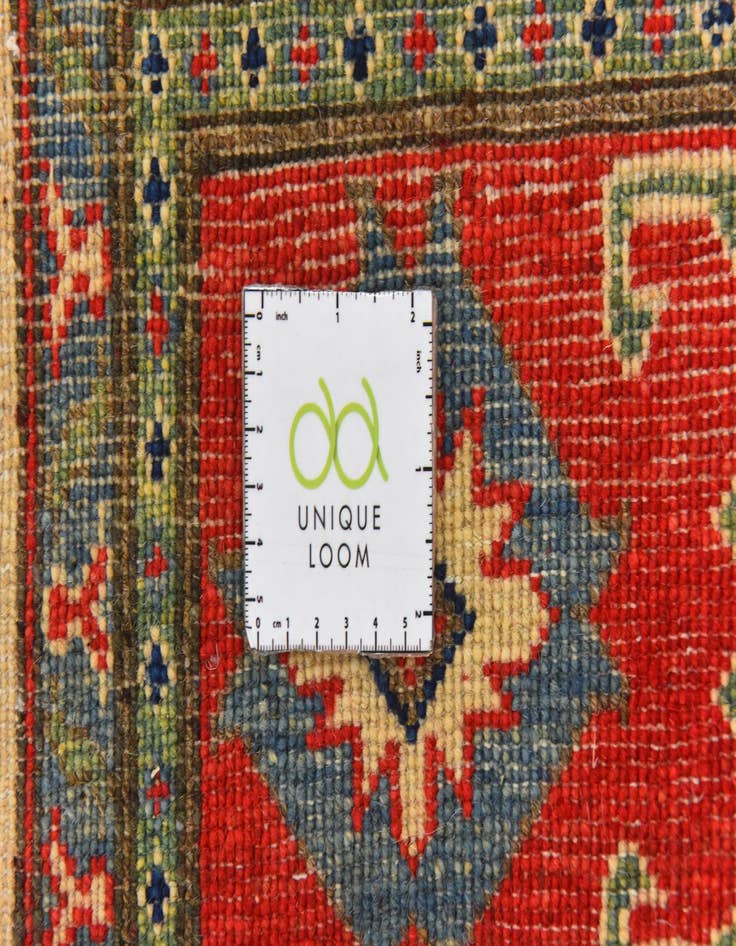 Detail image of  5' 10 x 9' 2  Hand Knotted Kazak Rug