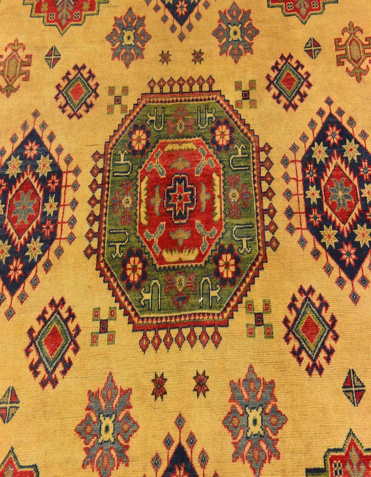 Detail image of  6' 7 x 9' 8  Hand Knotted Kazak Rug