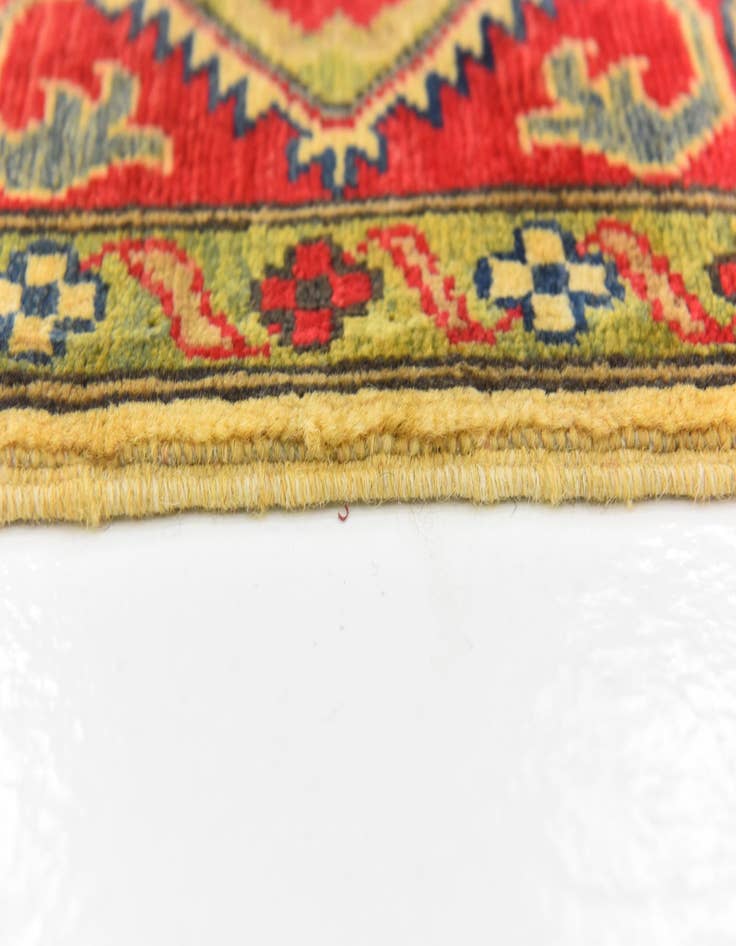 Detail image of  6' 7 x 9' 8  Hand Knotted Kazak Rug