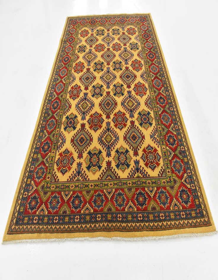 Detail image of  6' 7 x 9' 9  Hand Knotted Kazak Rug