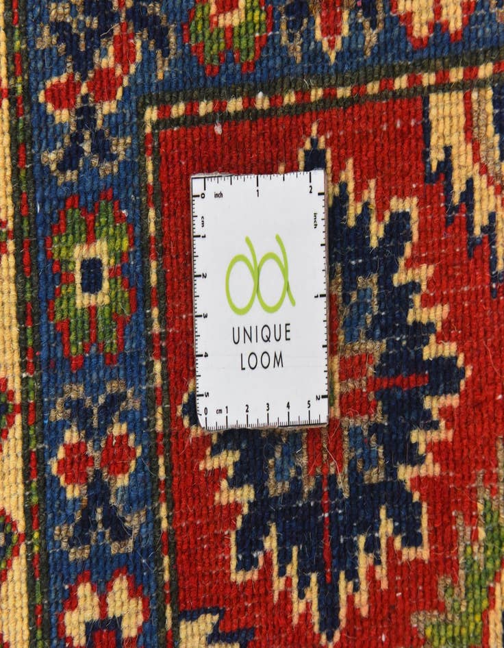 Detail image of  6' 7 x 9' 9  Hand Knotted Kazak Rug