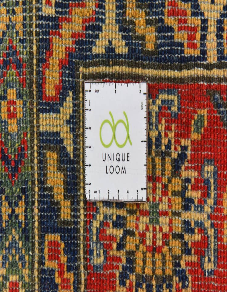 Detail image of  6' x 9' 11  Hand Knotted Kazak Rug