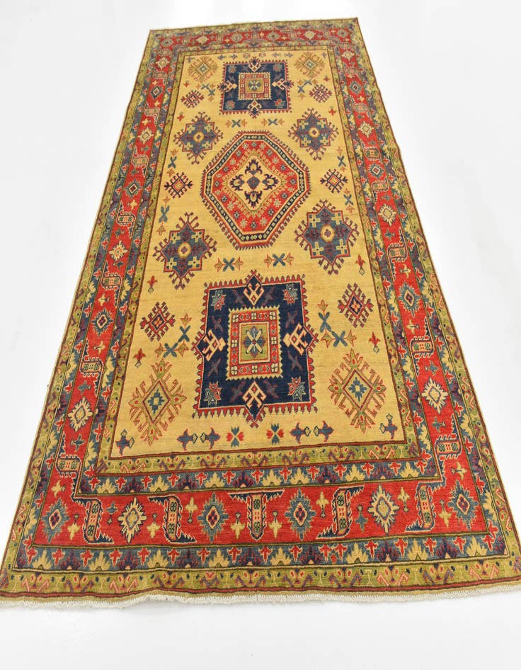 Detail image of  6' 5 x 9' 9  Hand Knotted Kazak Rug