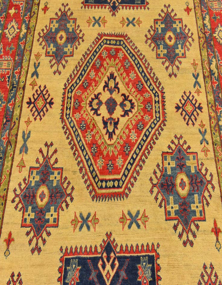 Detail image of  6' 5 x 9' 9  Hand Knotted Kazak Rug