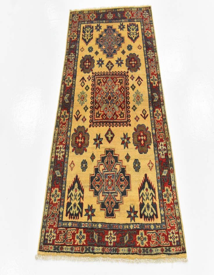 Detail image of  3' 1 x 4' 11  Hand Knotted Kazak Rug