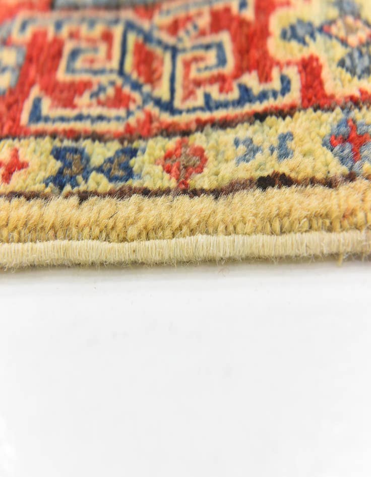 Detail image of  3' 1 x 4' 11  Hand Knotted Kazak Rug