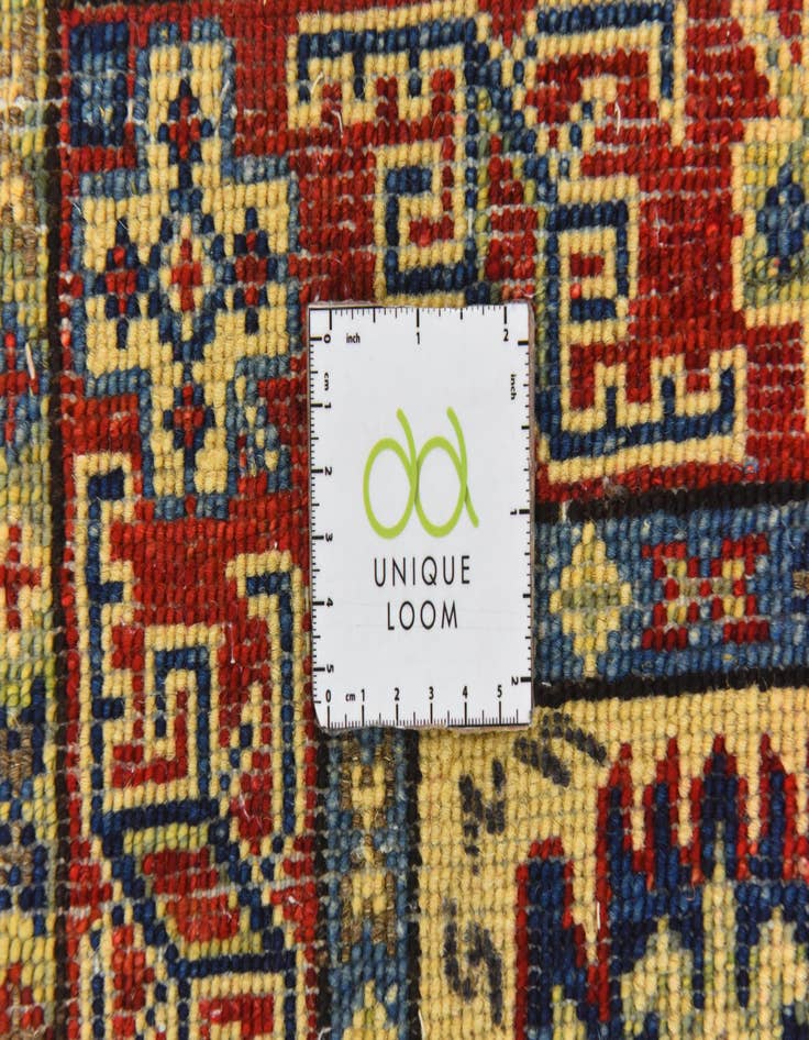Detail image of  3' 1 x 4' 11  Hand Knotted Kazak Rug