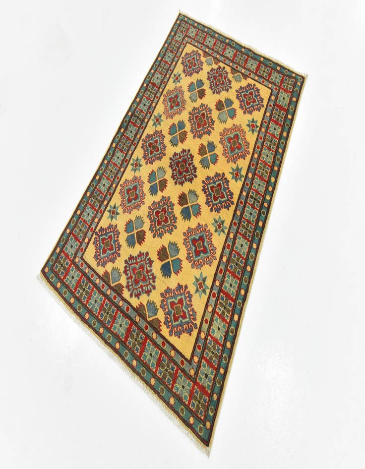Detail image of  3' 3 x 4' 8  Hand Knotted Kazak Rug
